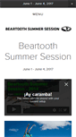 Mobile Screenshot of beartoothsummersession.com